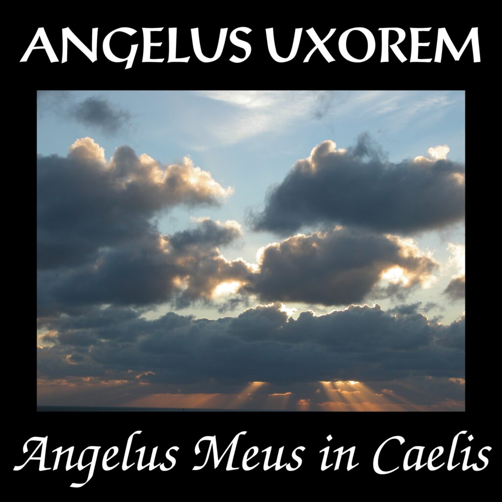 Album cover of the Angelus Uxorem single "Angelus Meus in Caelis"