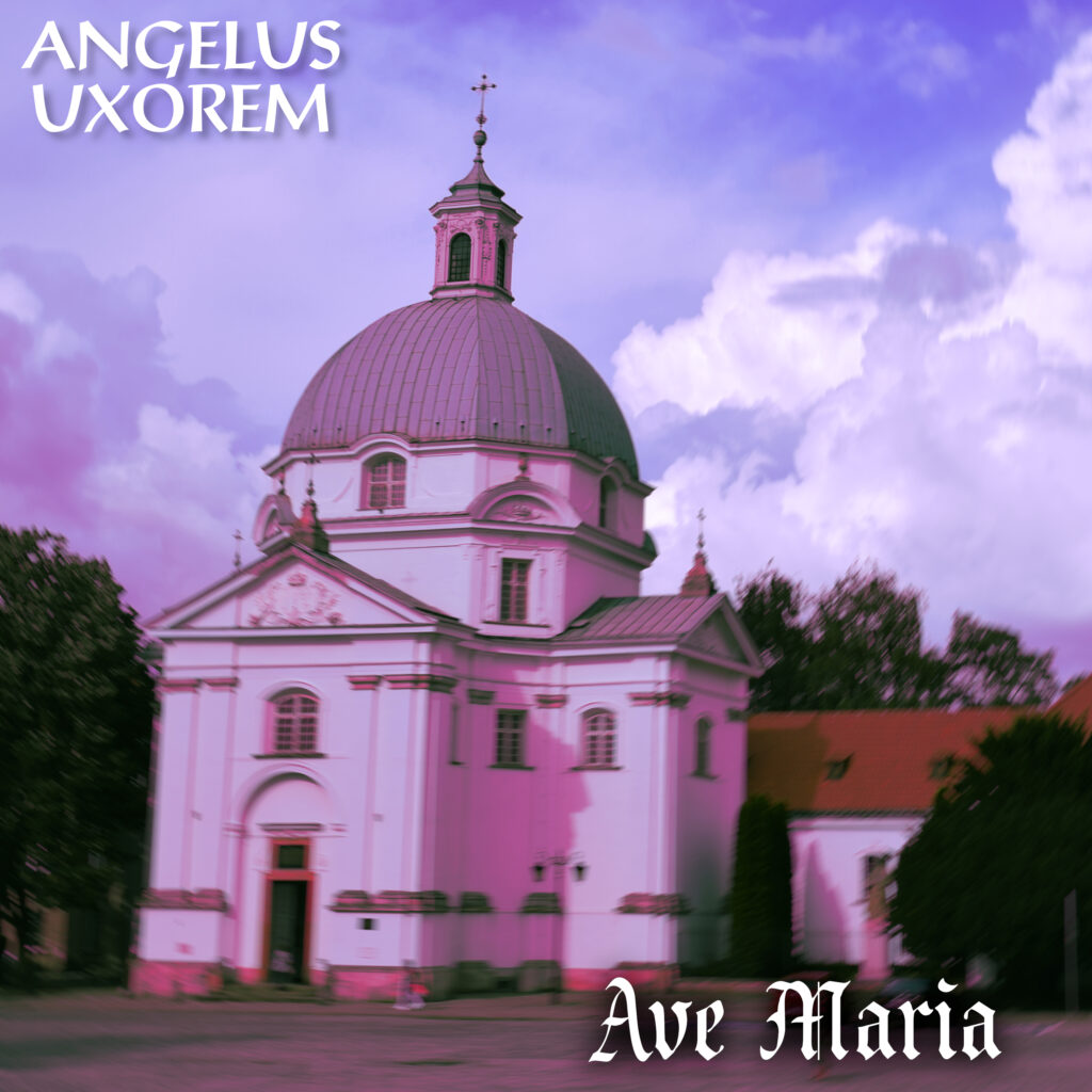 Album cover of the Angelus Uxorem single "Ave Maria".