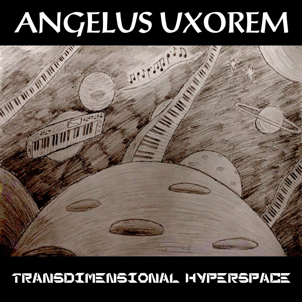 Album cover of the Angelus Uxorem single "Transdimensional Hyperspace".